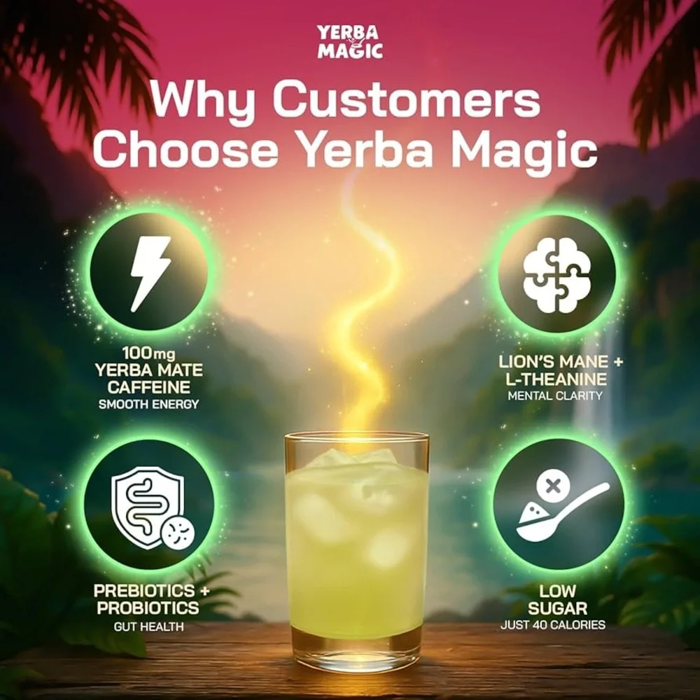 $40 Yerba Magic Strawberry Matcha powder - Picture 2 of 7